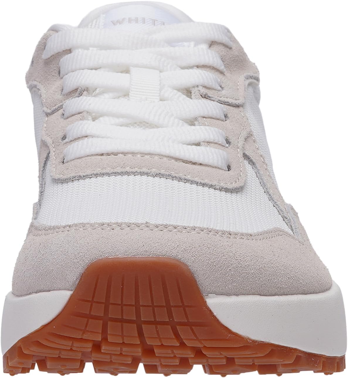WHITIN Women's Wide Toe Box Walking Shoes | Cushioned Retro Suede Trainers for Daily Walks, Casual Outings & Light Fitness