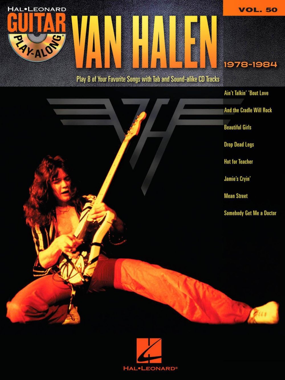 Guitar Play-Along Volume 50: Van Halen 1978-1984 (Book/CD). For Chitarra
