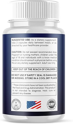 Miniatura 7 de Paquete de 2 cápsulas OcuMax, píldoras oficiales de apoyo ocular OcuMax con todos los ingredientes naturales, fórmula avanzada de apoyo