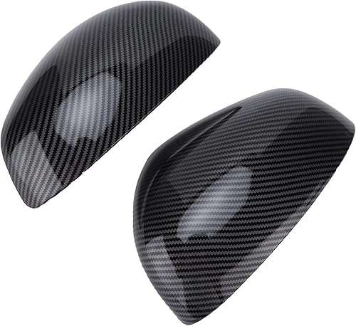 Miniatura 9 de Fydun Par de tapas de espejo retrovisor lateral de repuesto para Smart FortwoForfour 453 20152021 (estilo de fibra de carbono)