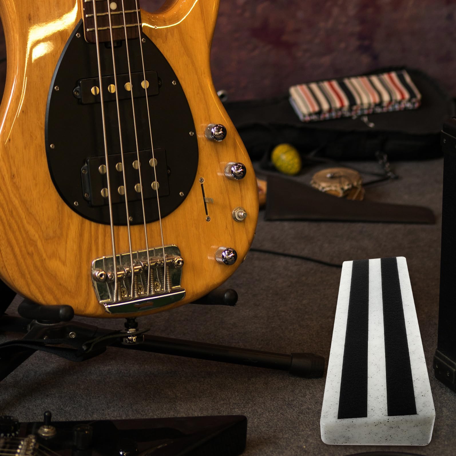 Pedalera de Efectos para Guitarra Eléctrica Soporte Práctico y Duradero Reemplazo Fiable para Músicos y Regalo Compatible con Pedales de Efectos Estándar