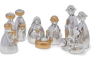 Adorn Your Christmas Tree with the Enchanting Nativity Scene Figurines