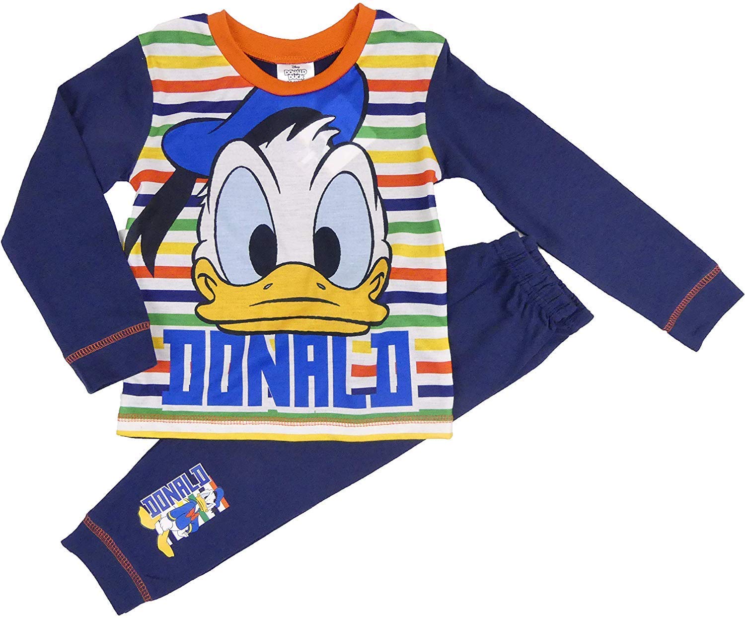 Boys Character Pyjamas Sleepwear 18-24m to 4-5y Great Styles Thomas Hey Duggee (Donald Duck, 18-24 Months)