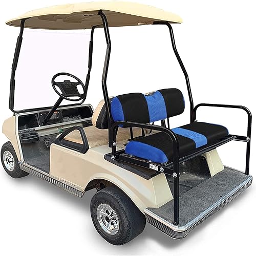 Miniatura 86 de Juego de fundas de asiento de carrito de golf, fundas para asientos delanteros de carrito de golf, ajuste para Club Car Precedent OEM, cojín