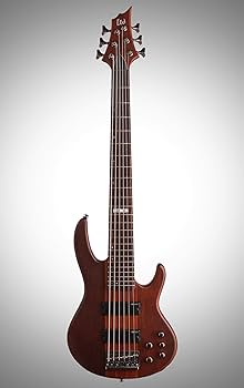 Amazon | ESP LTD D6 6 Natural Satin Finish 6弦 Bass エレキギター