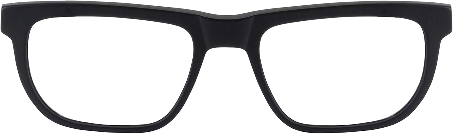 HyperX Spectre Stealth - Youth 10+ Gaming Eyewear, Blue Light Blocking Glasses, UV Protection, Acetate Frame, Stainless Steel Temples, Crystal Clear Lenses, Microfiber Bag, Hard Case – Square Black