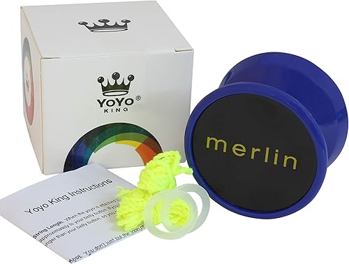Miniatura 5 de Yoyo King - Yoyo profesional Merlin con eje con rodamiento y cuerda adicional