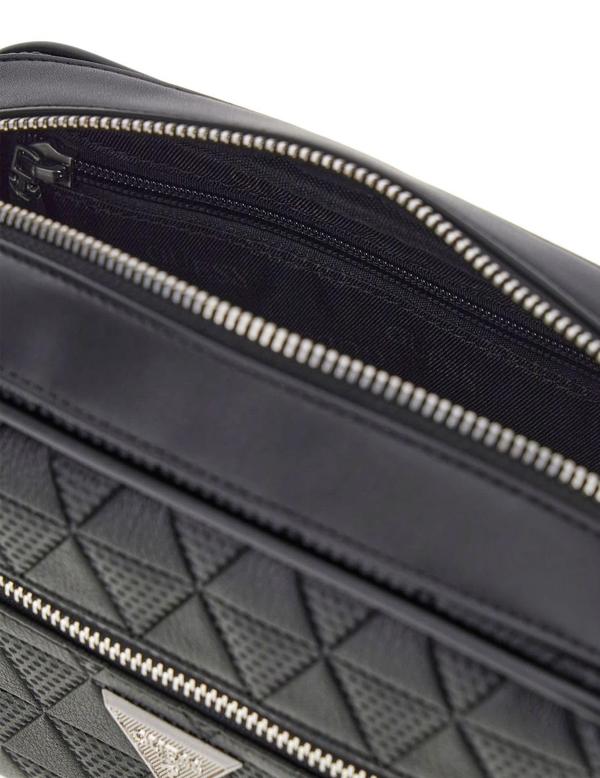 GUESS borsa da toilette Torino Necessaire Black nero