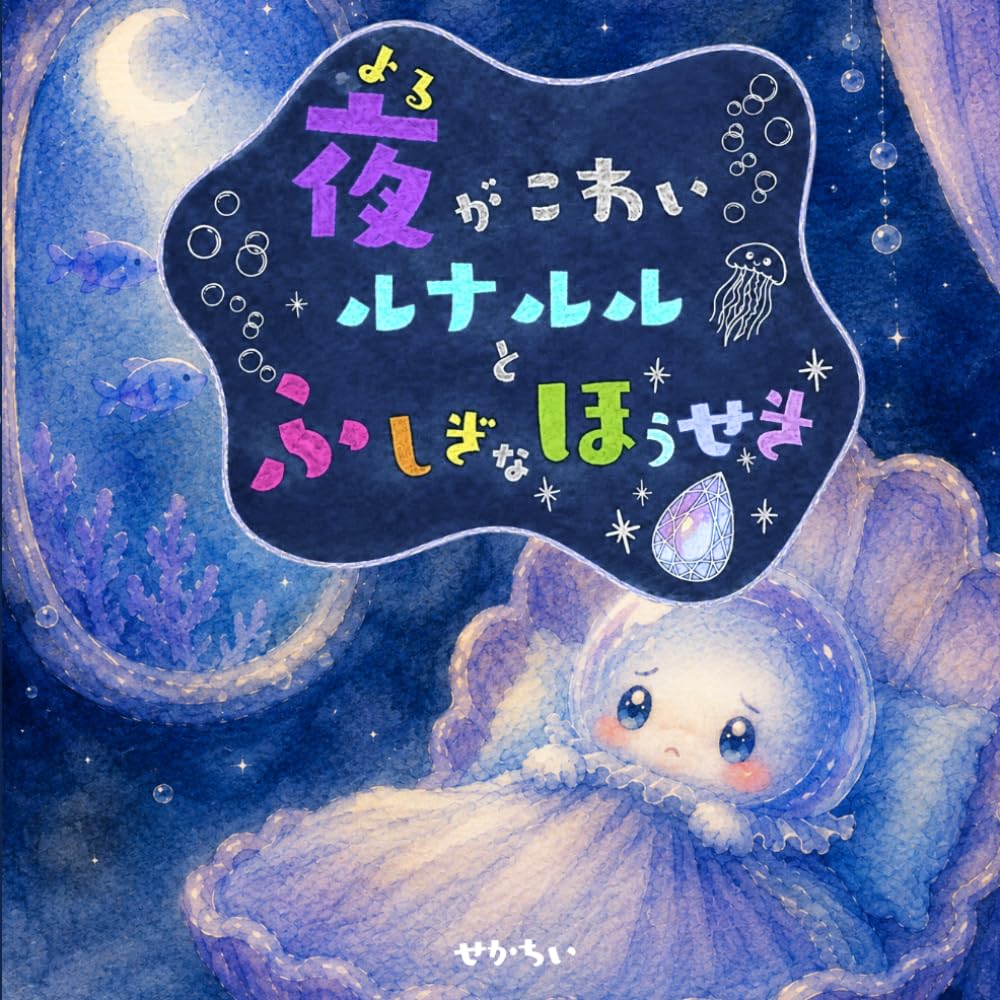 夜がこわいルナルルとふしぎなほうせき: おやすみまえに よみたい やさしい絵本