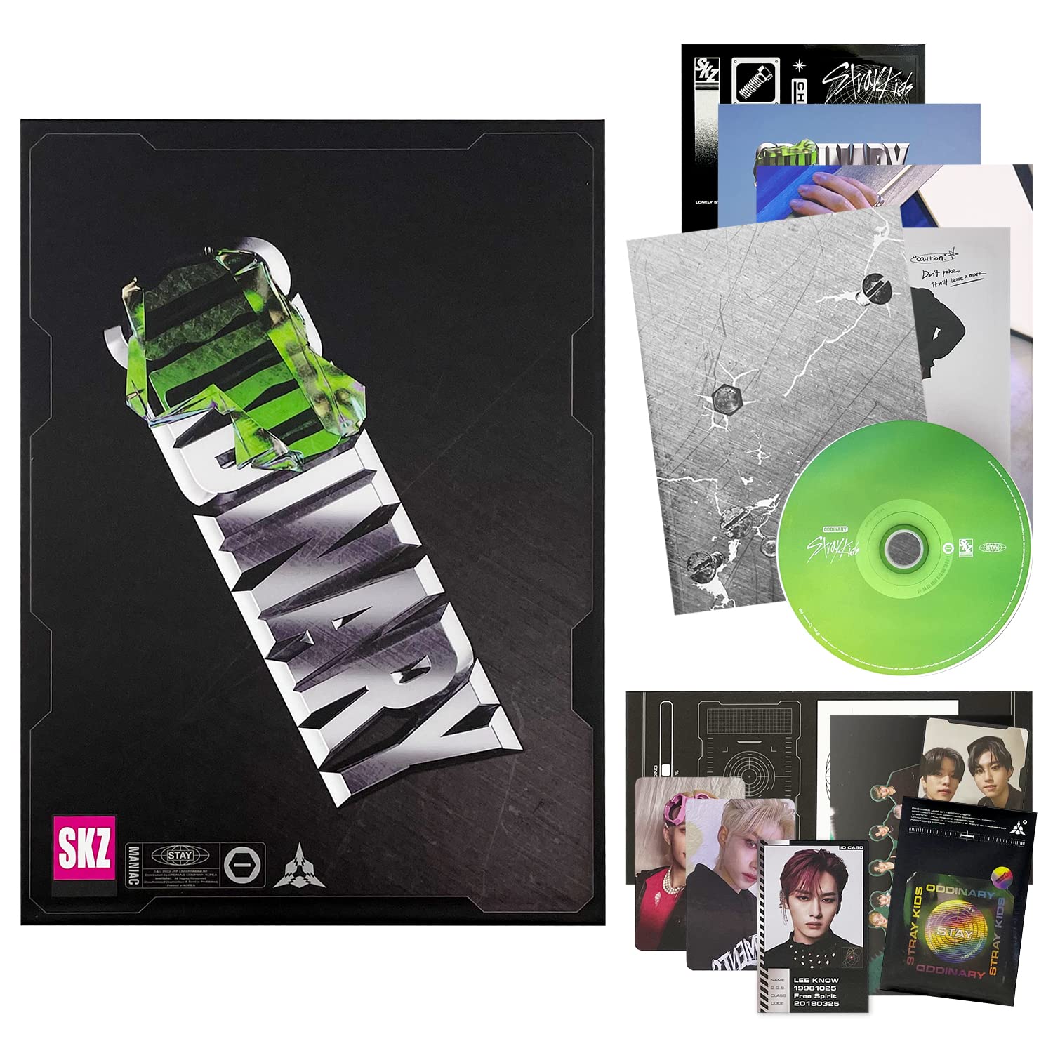 STRAY KIDS - Mini Album [ODDINARY] (FRANKENSTEIN Ver.) Package Box