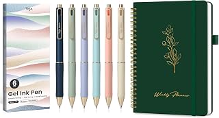 Undated Weekly Planner and Gel Pen