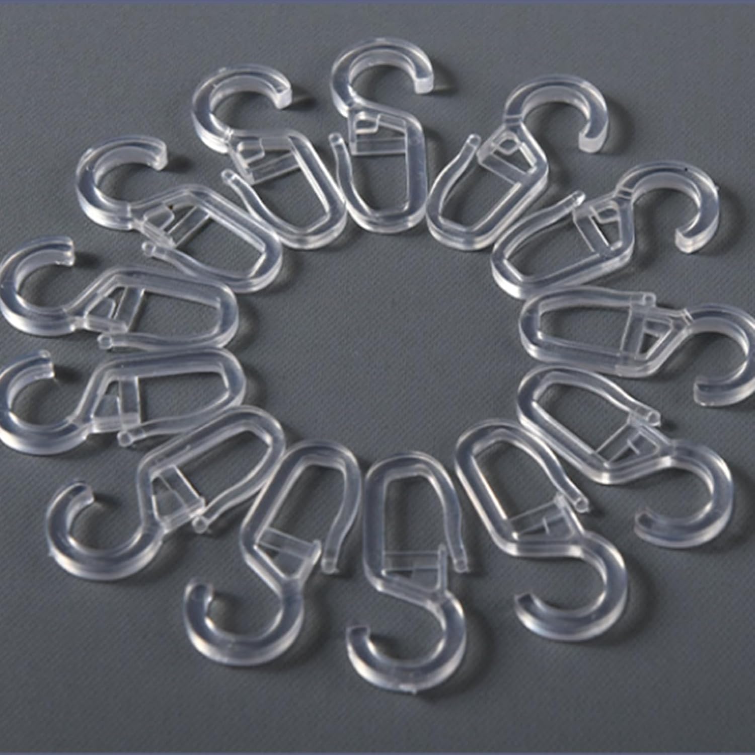 Elegant Curtain Rings 30mm Inner Diameter Eyelets Drapes for Easy Installation on Poles and Rod Hanging Metal Curtain Rings