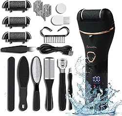 Removedor de Calos 10 em 1 Profissional Lixador de pé Elétrico Premium