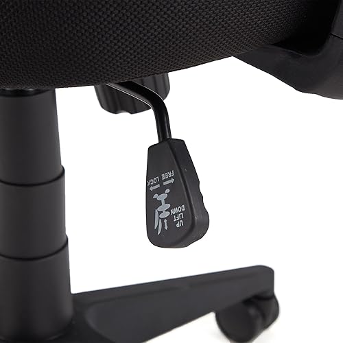 Miniatura 9 de JOMEED Silla giratoria de malla con respaldo tapizado alto, altura ajustable, reposabrazos, asiento rodante con soporte lumbar y para la cabeza para