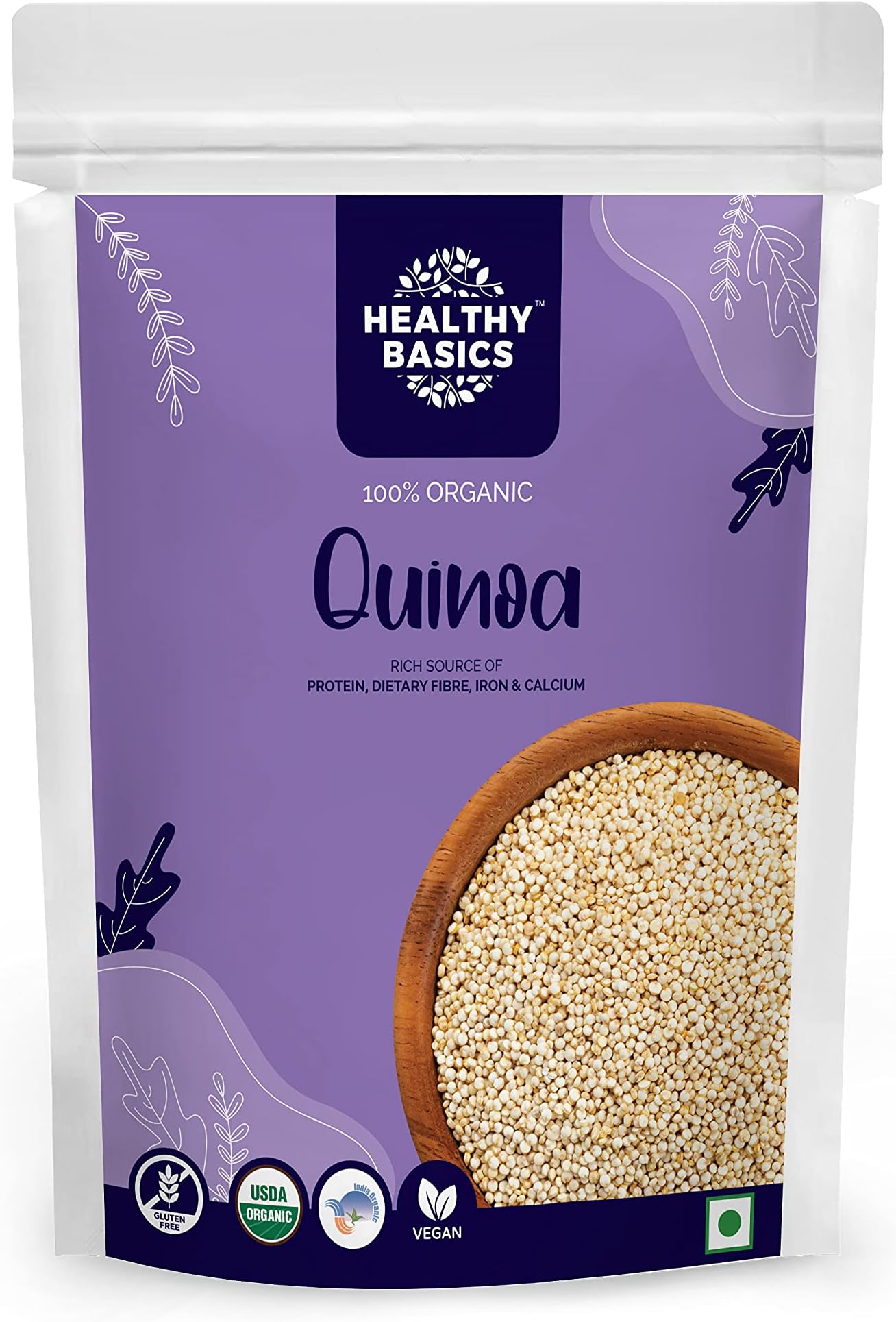 Healthy Basics Organic White Quinoa, 400G