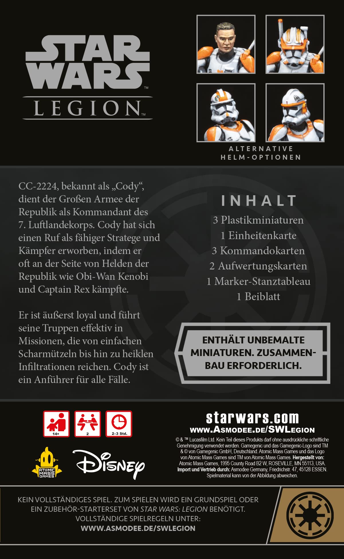 Atomic Mass Games Star Wars Legion Echo Base Defenders Expansion,Gioco di battaglia in miniatura a due giocatori,Gioco di strategia per adulti e adolescenti,Tempo di gioco medio 3 ore,Realizzato Atomic Mass Games Star Wars Legion Echo Base Defenders Expansion,Gioco di battaglia in miniatura a due giocatori,Gioco di strategia per adulti e adolescenti,Tempo di gioco medio 3 ore,Realizzato