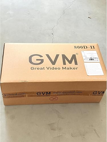 Miniatura 12 de GVM RGB - Kit de iluminación de video LED 800D con control de aplicación, kit de iluminación de video para iluminación de fotografía de YouTube, 3