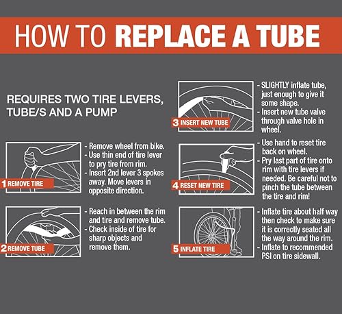 Miniatura 3 de Campana Tubo Estándar 700c x 2532 Presta