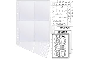 100 Envelopes Money Saving Challenge Binder Inserts
