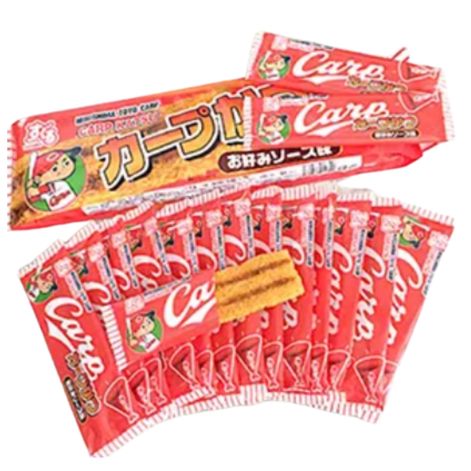 Amazon.co.jp: カープ限定デザイン うまい棒 〈コーンポタージュ味〉30