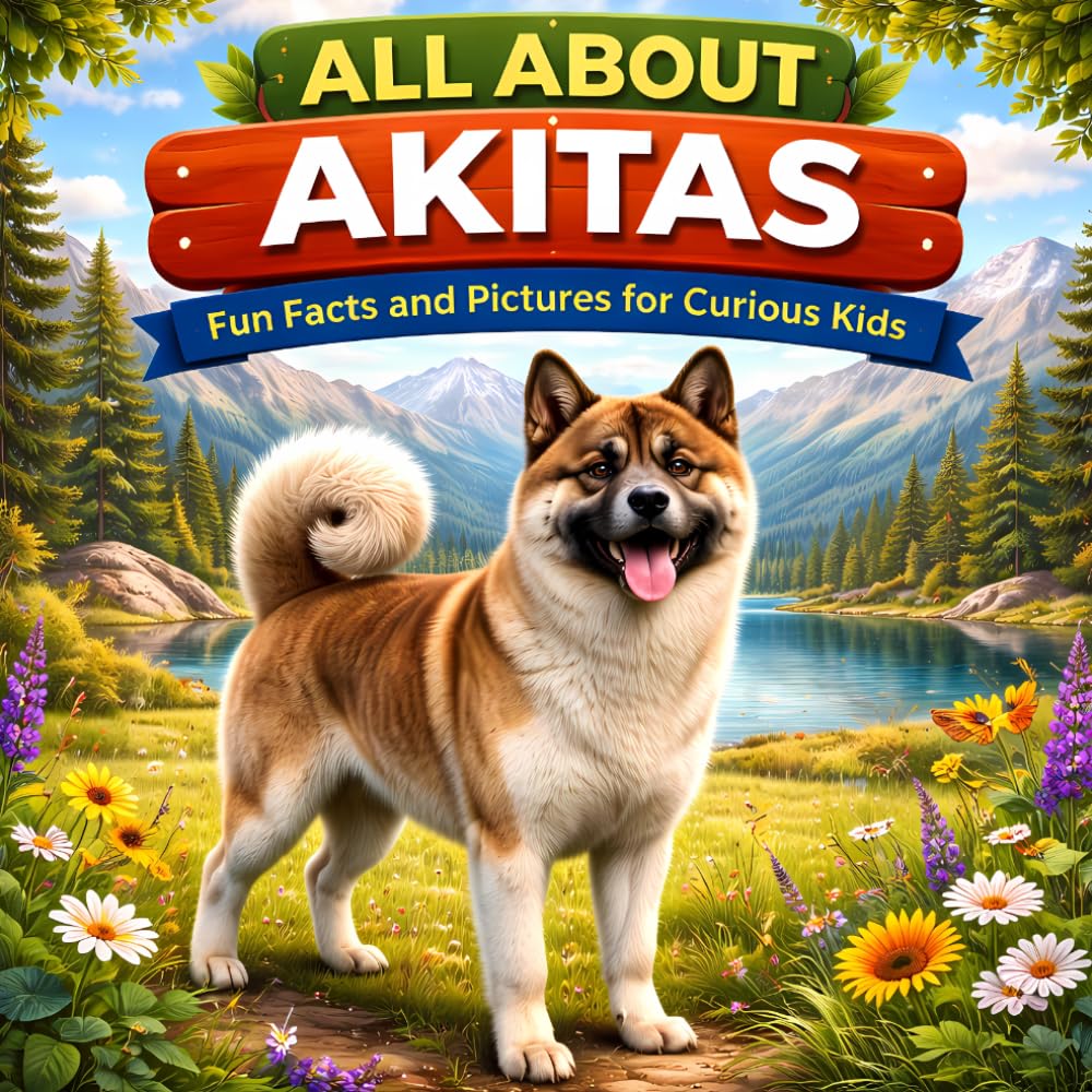All About Akitas: Fun Facts and Pictures for Curious Kids