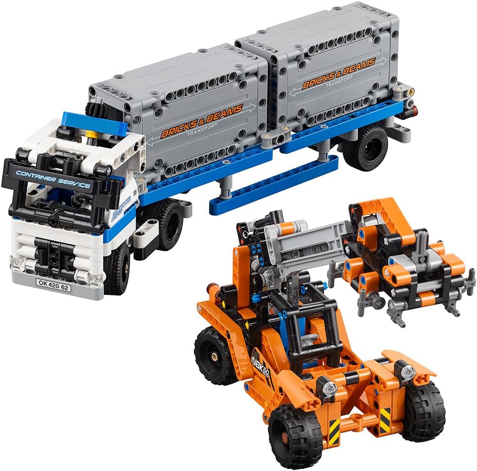 LEGO Technic Container Yard 42062 Building Kit (631 Piece)