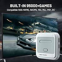 Vista 2 de Kinhank Super Console X - Consolas de juegos retro integradas en más de 95,000 juegos clásicos, compatibles con PS1PS2PSPMAME, consola