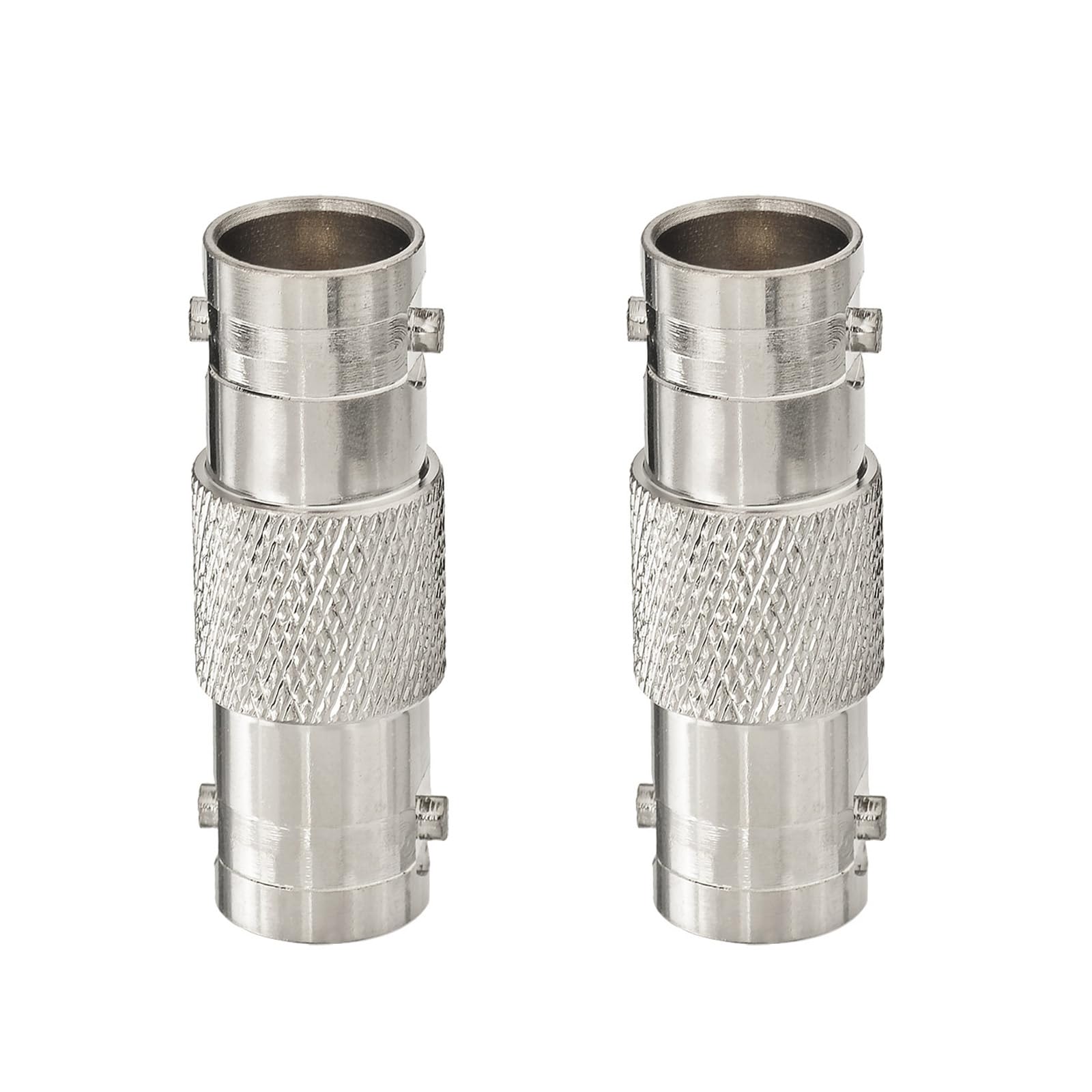 Adaptateurs BNC Mâle/Femelle Eightwood 75 Ohm - Lot De 2, Pour Câbles SDI Vidéo HD/3G/4K