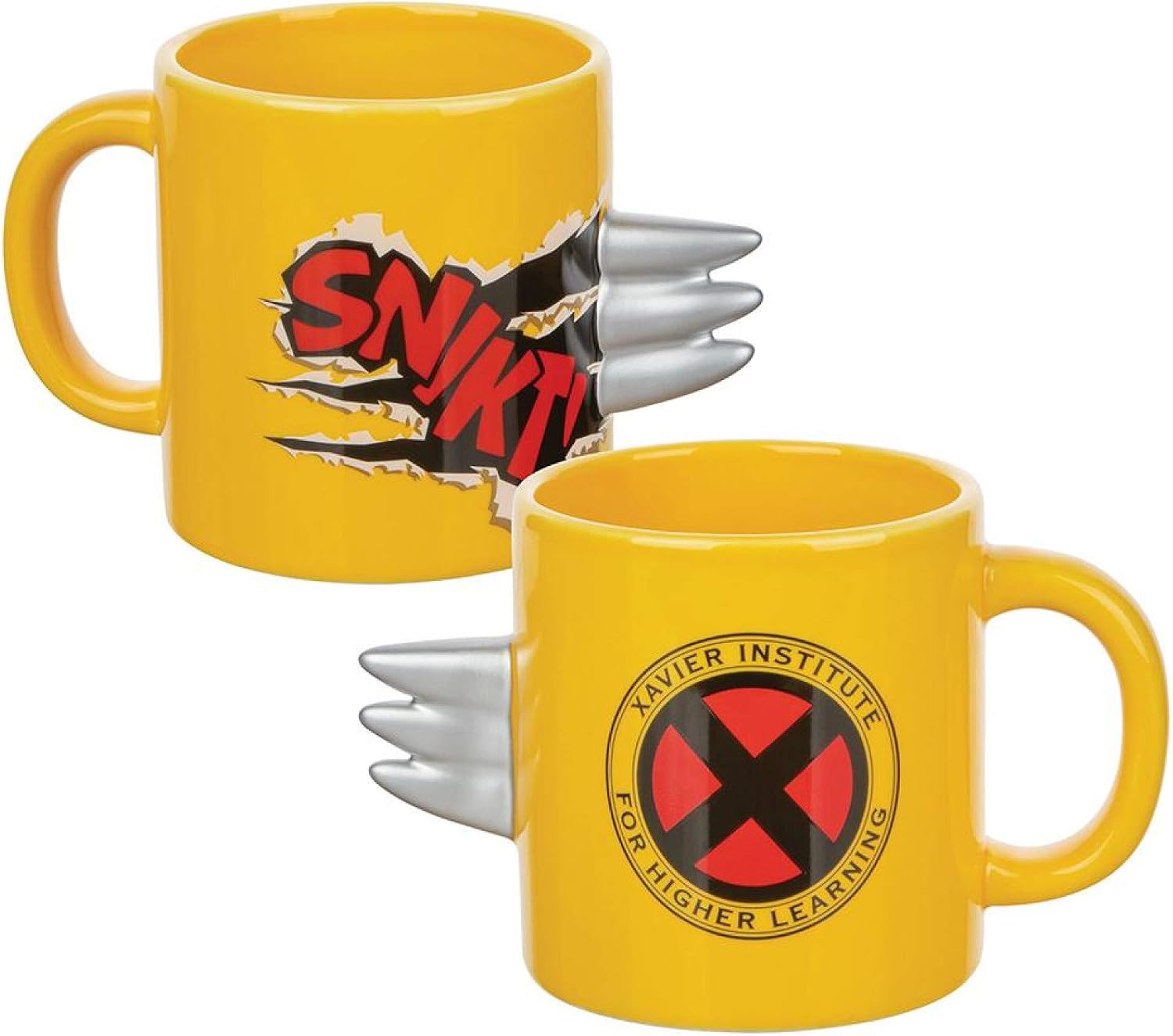 Wolverine Claws Xavier Institute Comic Book Ceramic Mug