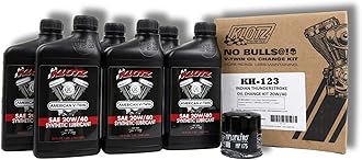 Klotz 6 Quart 20W-40 Synthetic Oil Change Kit for Indian™ Thunderstroke Motorcycle