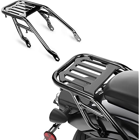 Amazon.com: VASTMT Motorcycle Luggage Rear Rack for Honda Rebel CMX 300 ...