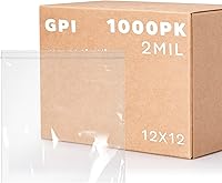 Vista 26 de GPI - Bolsas con cremallera de 7 x 10 pulgadas, bolsas de plástico transparente con cierre con cierre superior resellable para sándwiches