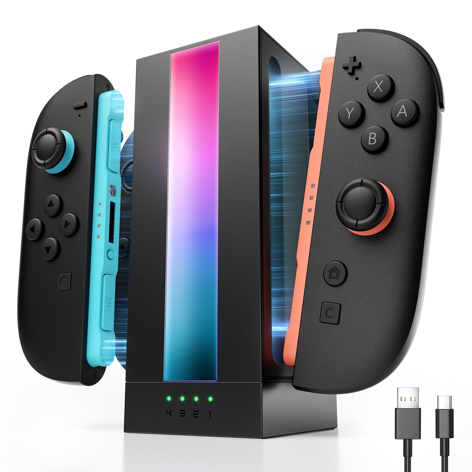 Amazon.com: JSAUX EnergyFlow Charging Dock for Nintendo Switch 2