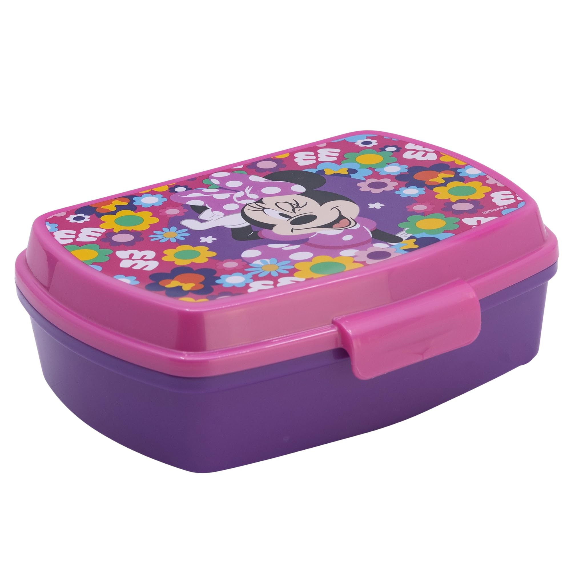 Stor Porta Merenda Bambini Minni, Lunch Box Rettangolare 1333ml, Senza BPA, Plastica Resistente, Ideale per Scuola e Spuntini