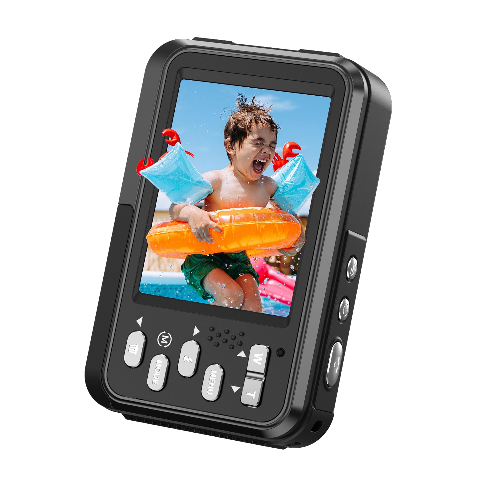 Amazon | Lecran 4K 防水 デジカメ IP68 4800万画素 デジタルカメラ