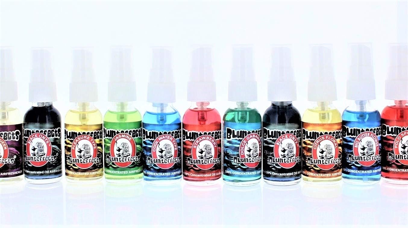 Blunt Effects Concentrated Spray Air Fresheners Blunteffects 2 Box of 18 36 Count Display With Tray