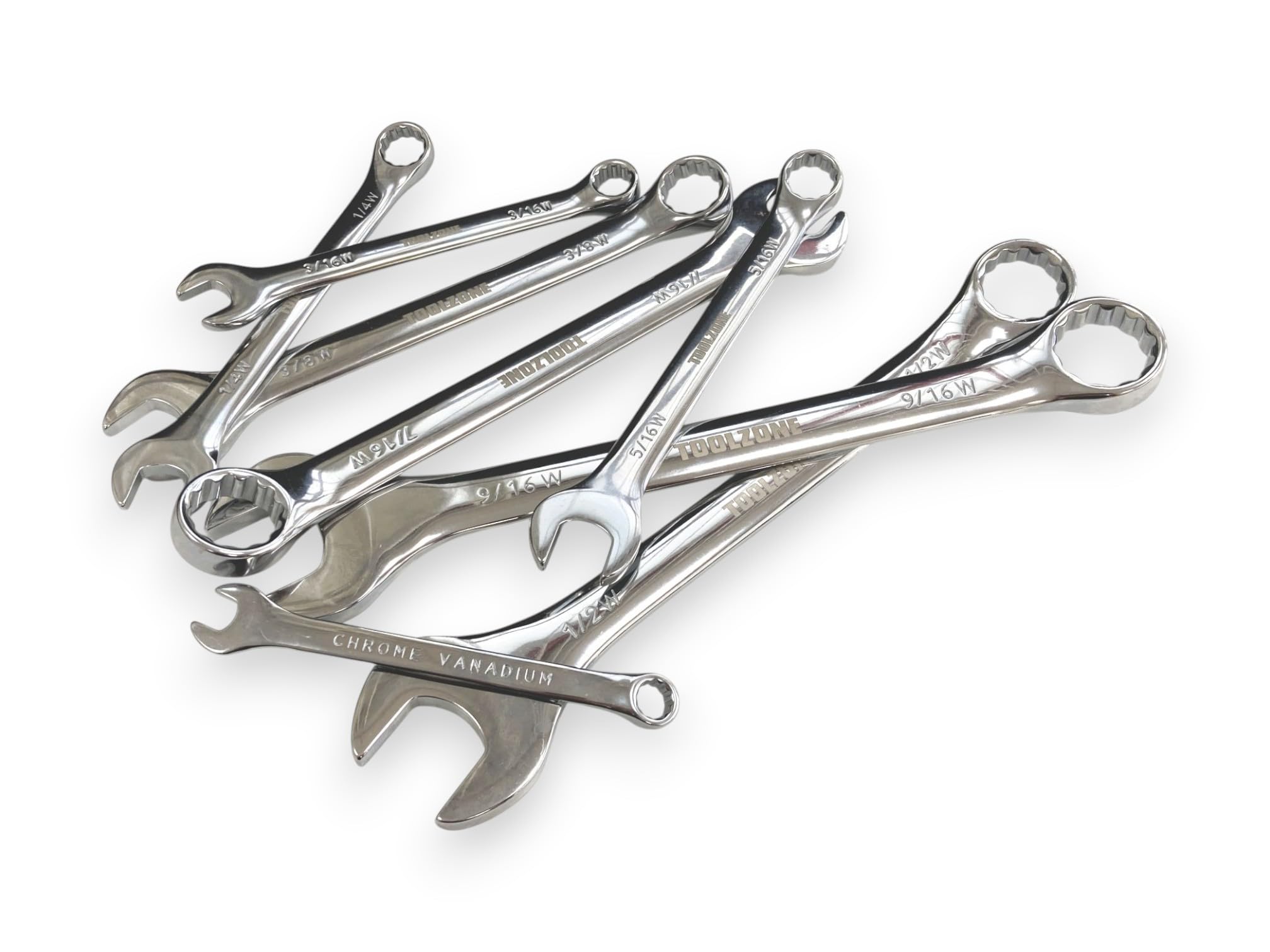 TONE　COMBINATION　TOO L  SET Toolzone 8pc Whitworth Combination Spanner Set - Amazon.com