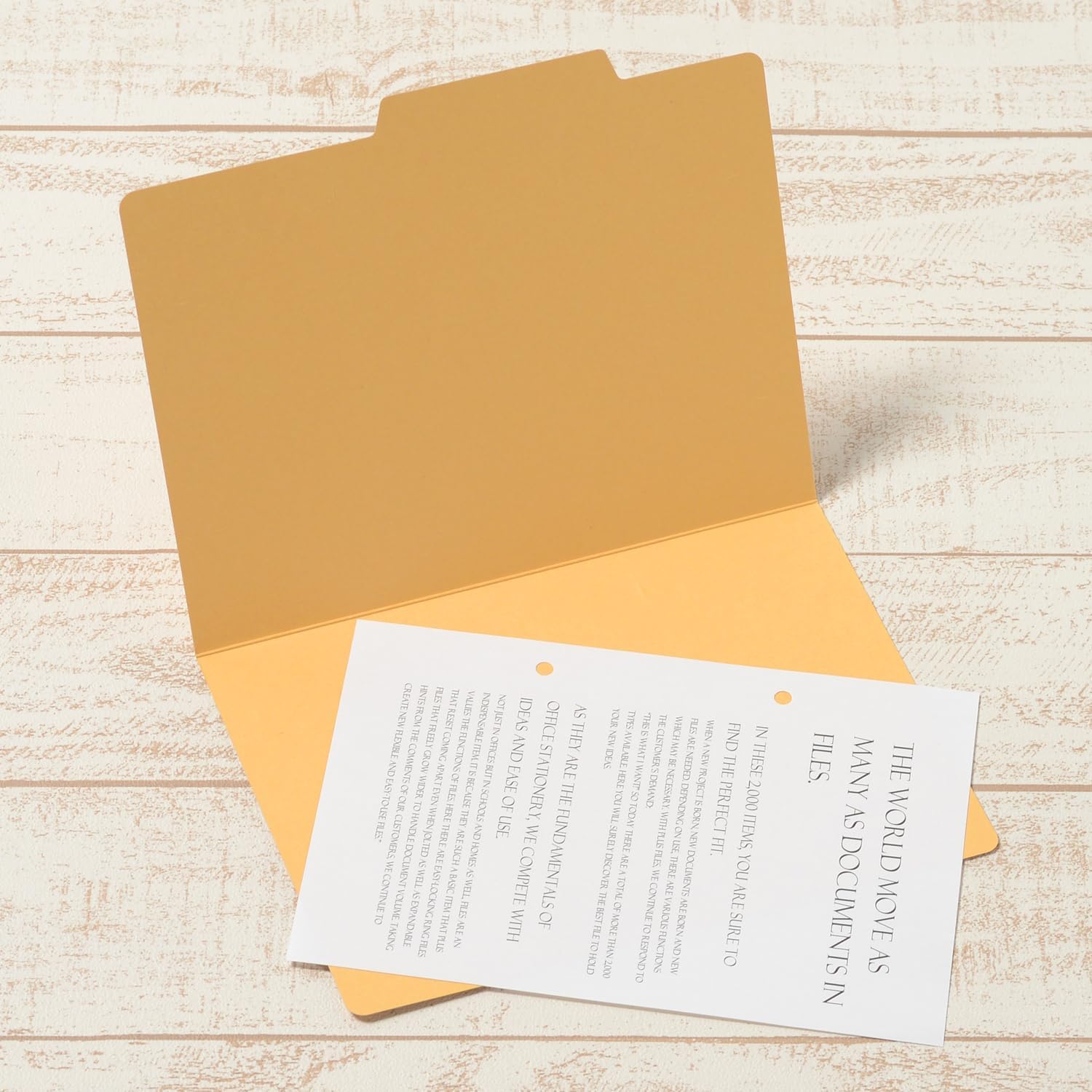 Plus FL066IF Files Individual Folders, Recycled Paper, A5, Yellow, Pack of 10, 87-457 x 10