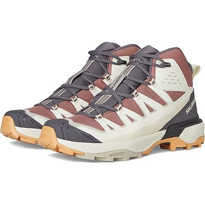 Женские кроссовки Salomon X Ultra 360 Edge Mid GTX burlwood/vanilla ice/excalibur