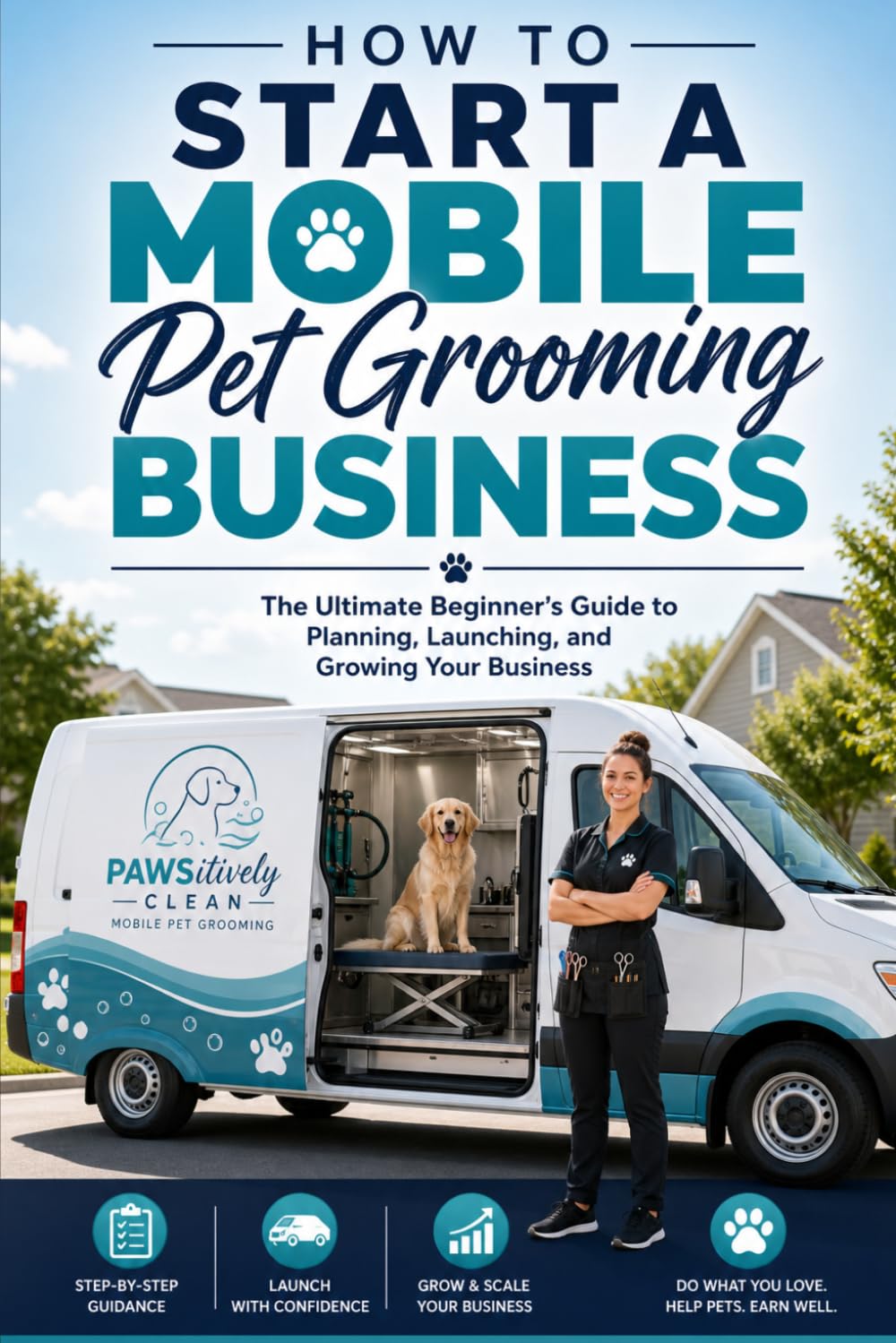 How to Start a Mobile Pet Grooming Business: The Ultimate Beginner's Guide to Planning, Launching, and Growing Your Business