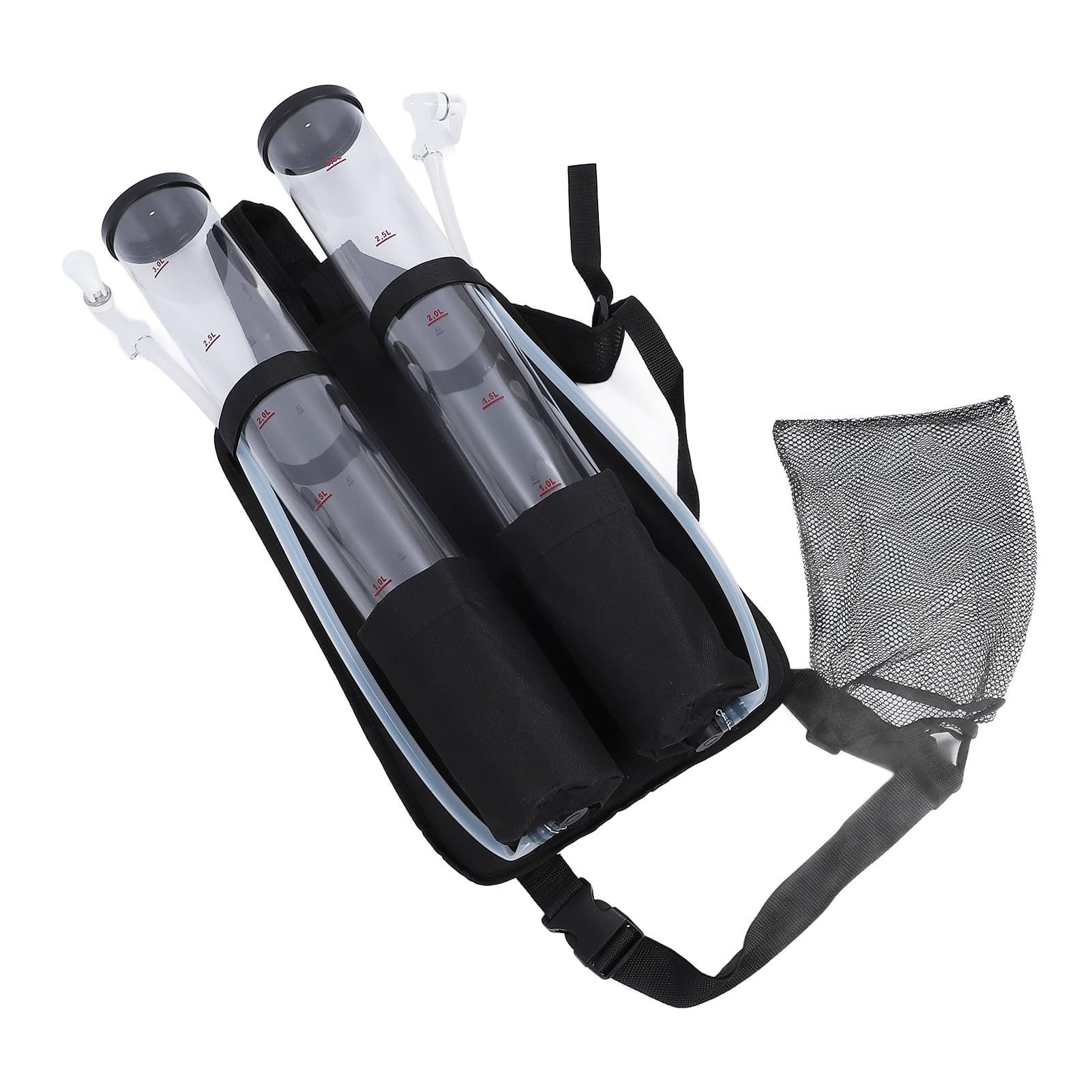 Duokon Distributore di Bevande per Zaino da 6 Litri Doppi Serbatoi da 3 Litri Distributore di Bevande Portatile per Birra e Vino con Spallacci Imbottiti per Feste Camping Bar