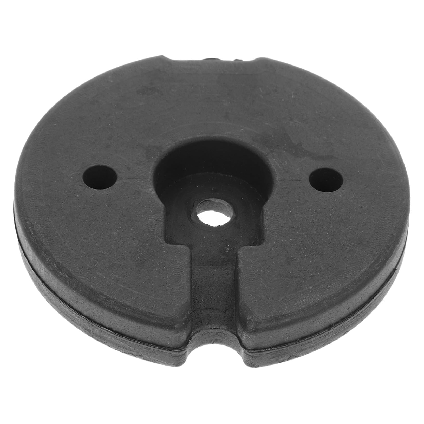 Base de lámpara de hierro con bloque de peso contrapeso firme para soporte diy 8
