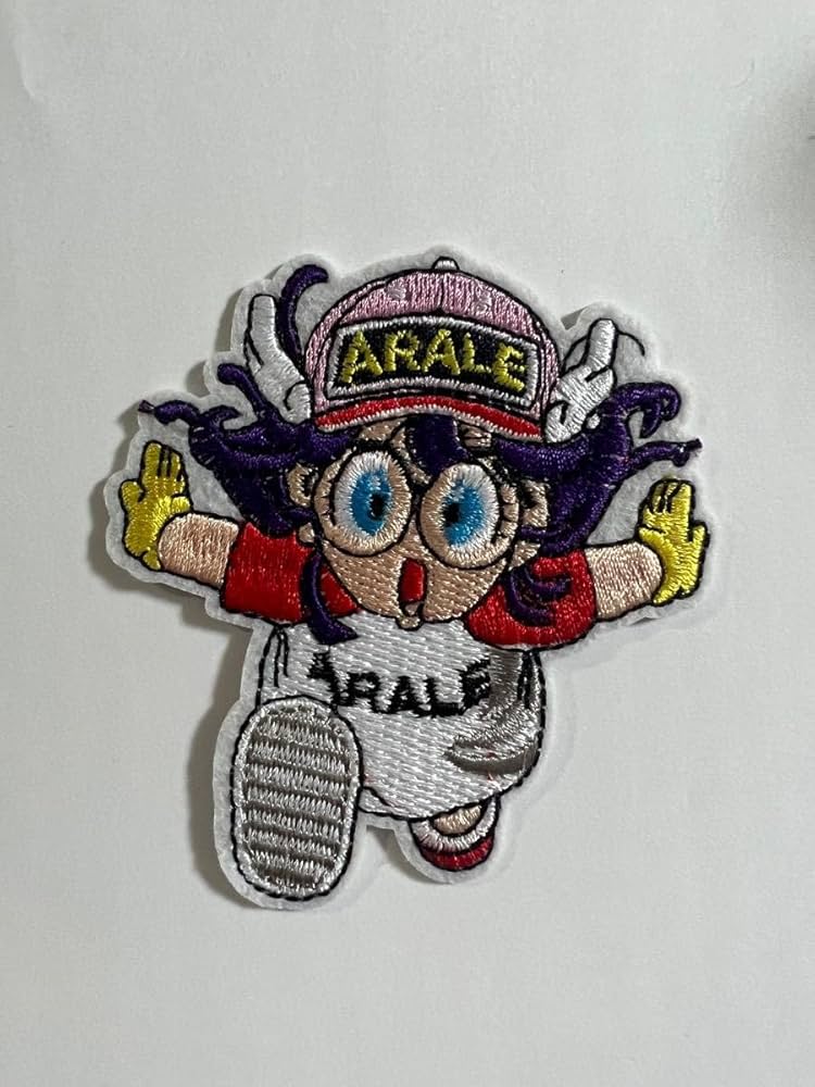 Dr.スランプアラレちゃん　刺繍パッチ8枚まとめ Dr.スランプアラレちゃん 刺繍パッチ8枚まとめ 619bSvmQCzL