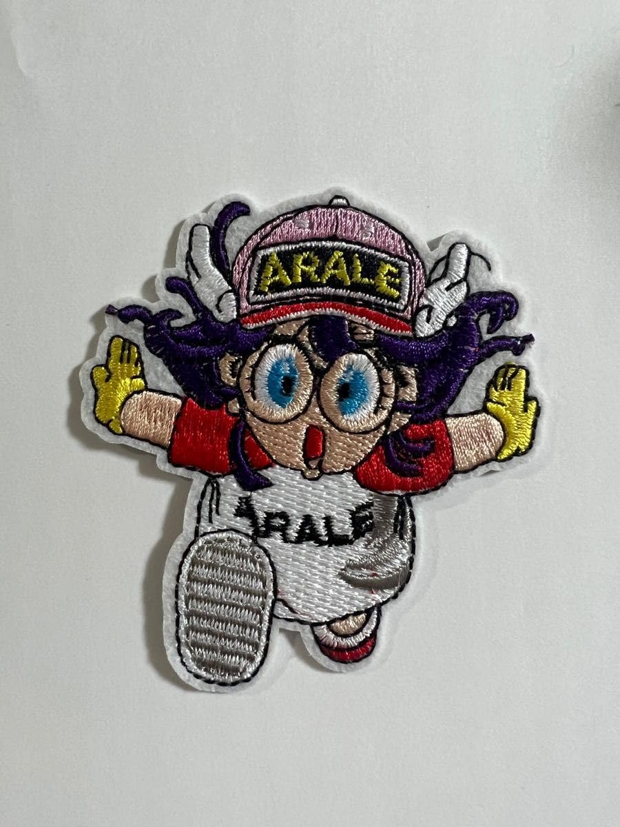 Amazon.co.jp: Drスランプ アラレちゃん 刺繍ワッペン アイロン