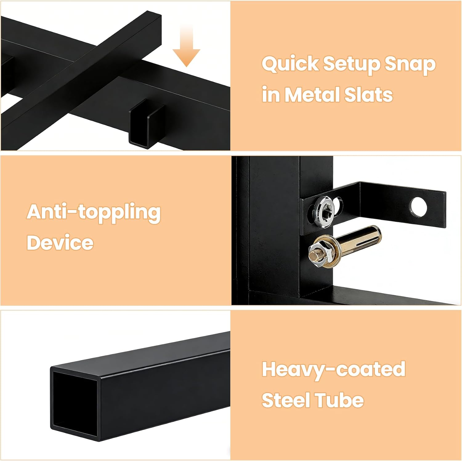 Low Bunk Bed Twin Over Twin with Storage Staircase, RGB LED Lights, Drawers & Shelves, Metal Bunk Beds for Kids with Power Outlet, Double Full-Length Guardrails & Metal Slats for Small Space, Black