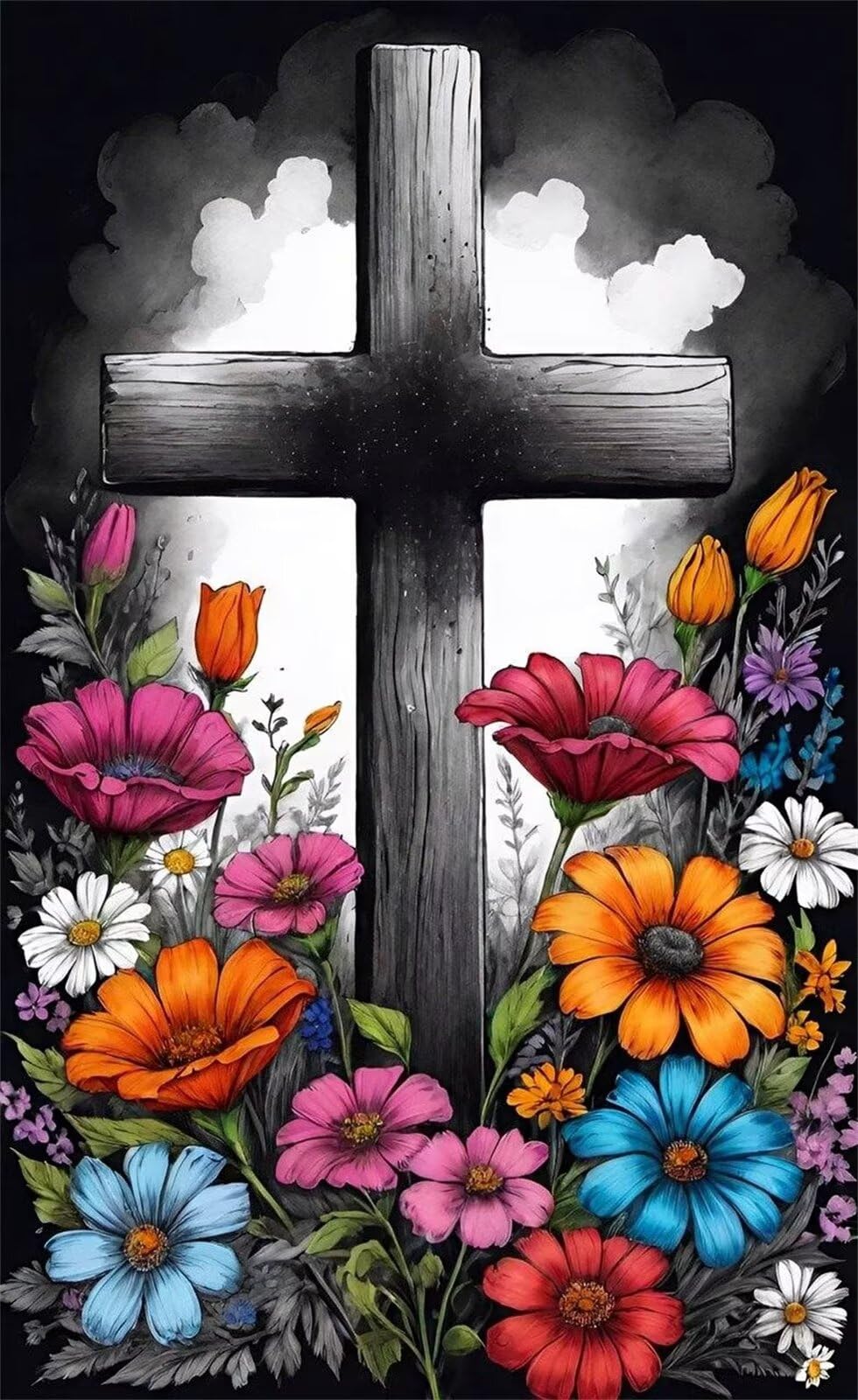 Puzzle 1200 Pezzi Fiori Selvatici Puzzle per Adulti, Difficile e Sfidante con Poster Idea Regalo per Appassionati Puzzle Classici