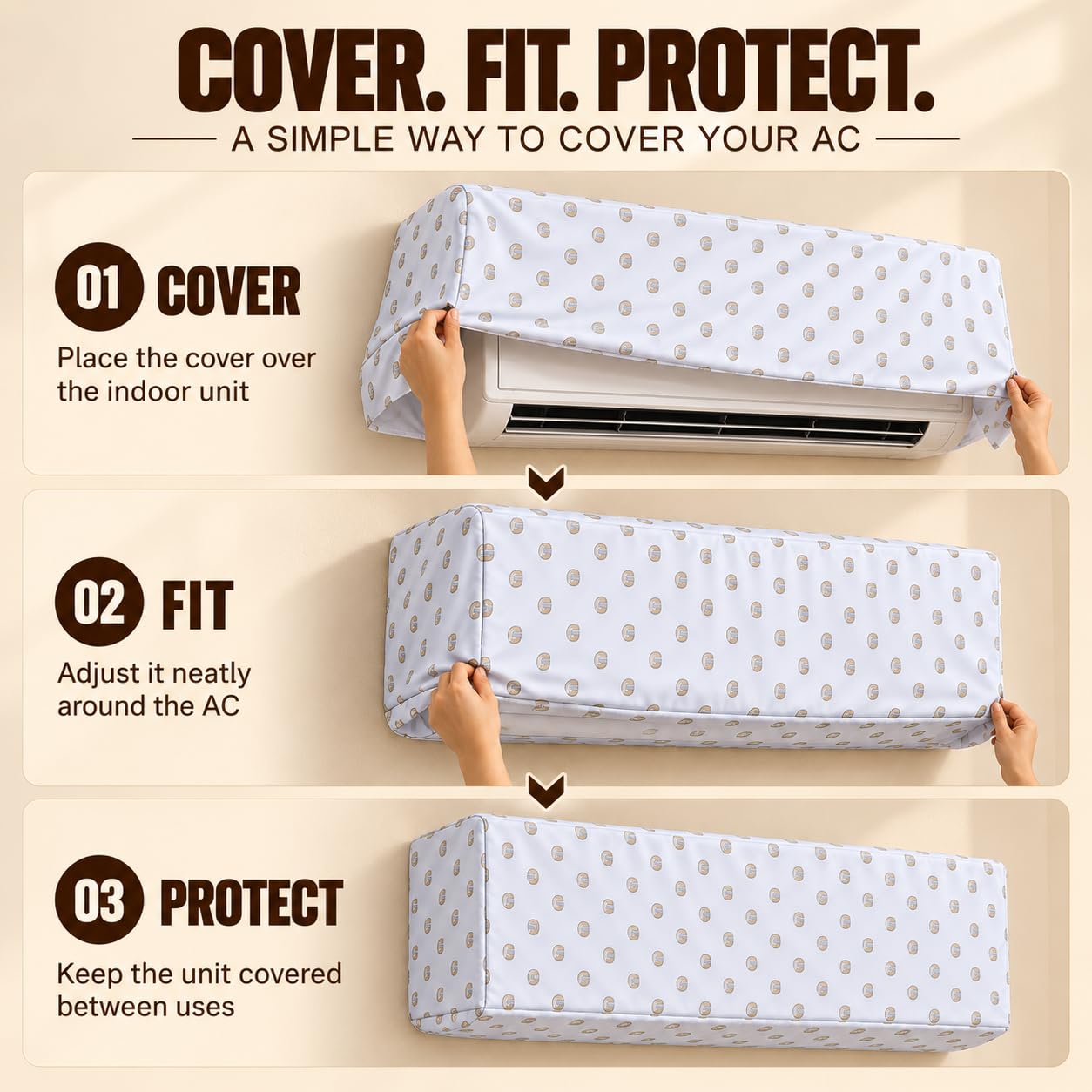 Split AC Cover - Protect Your 2 Ton AC -4 Split AC Cover - Protect Your 2 Ton AC -4