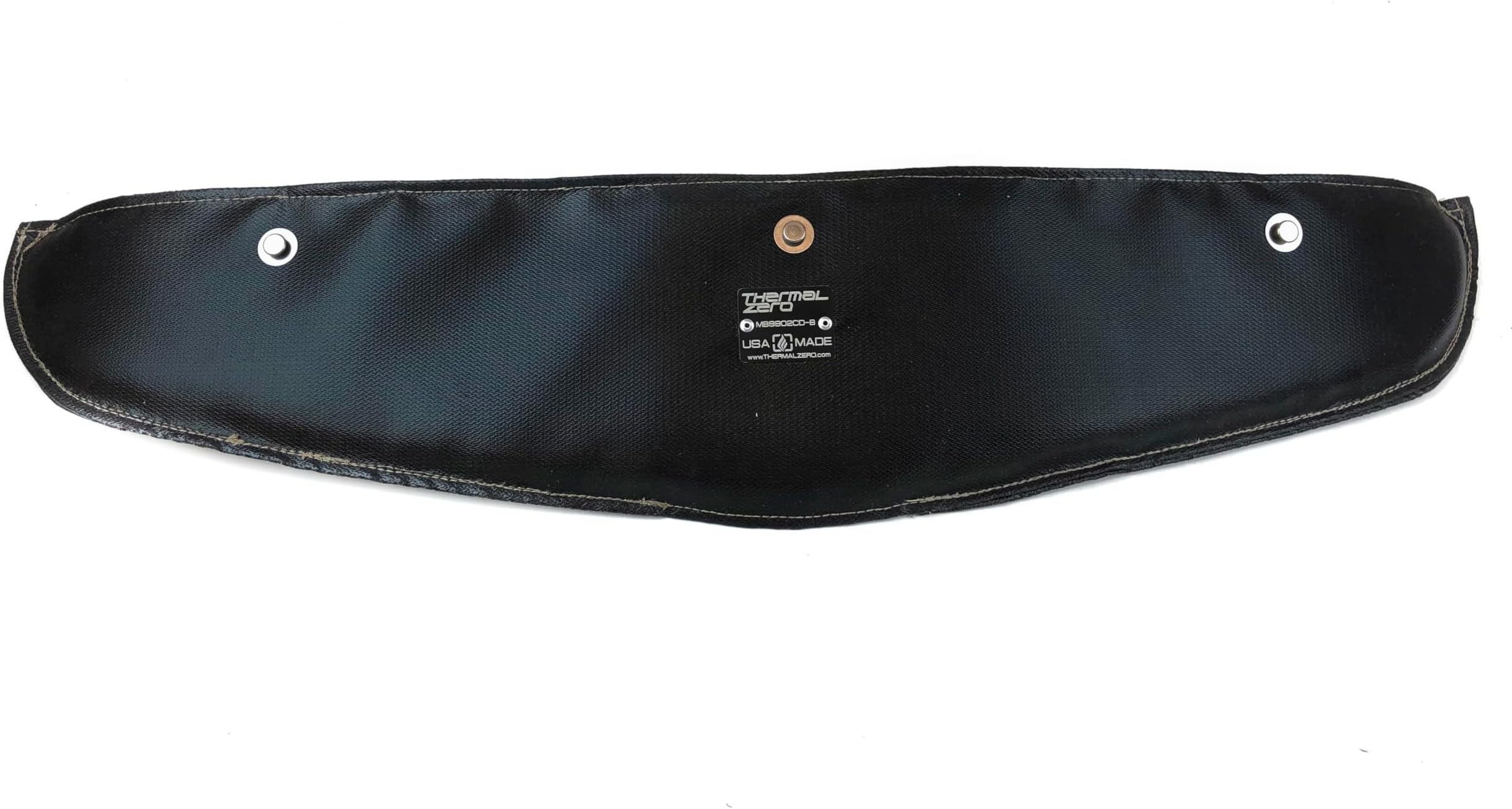 Thermal Zero MB9902CD-B Black Turbo Manifold Insulation Blanket Handles 2500°F direct heat - USA Made - Compatible/Replacement for 1999-2002 RAM 2500 AND 3500 24v 5.9 Cummins Diesel