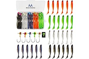Mimic Minnow: 40pcs Crappie Lures Kit for Fishing Success