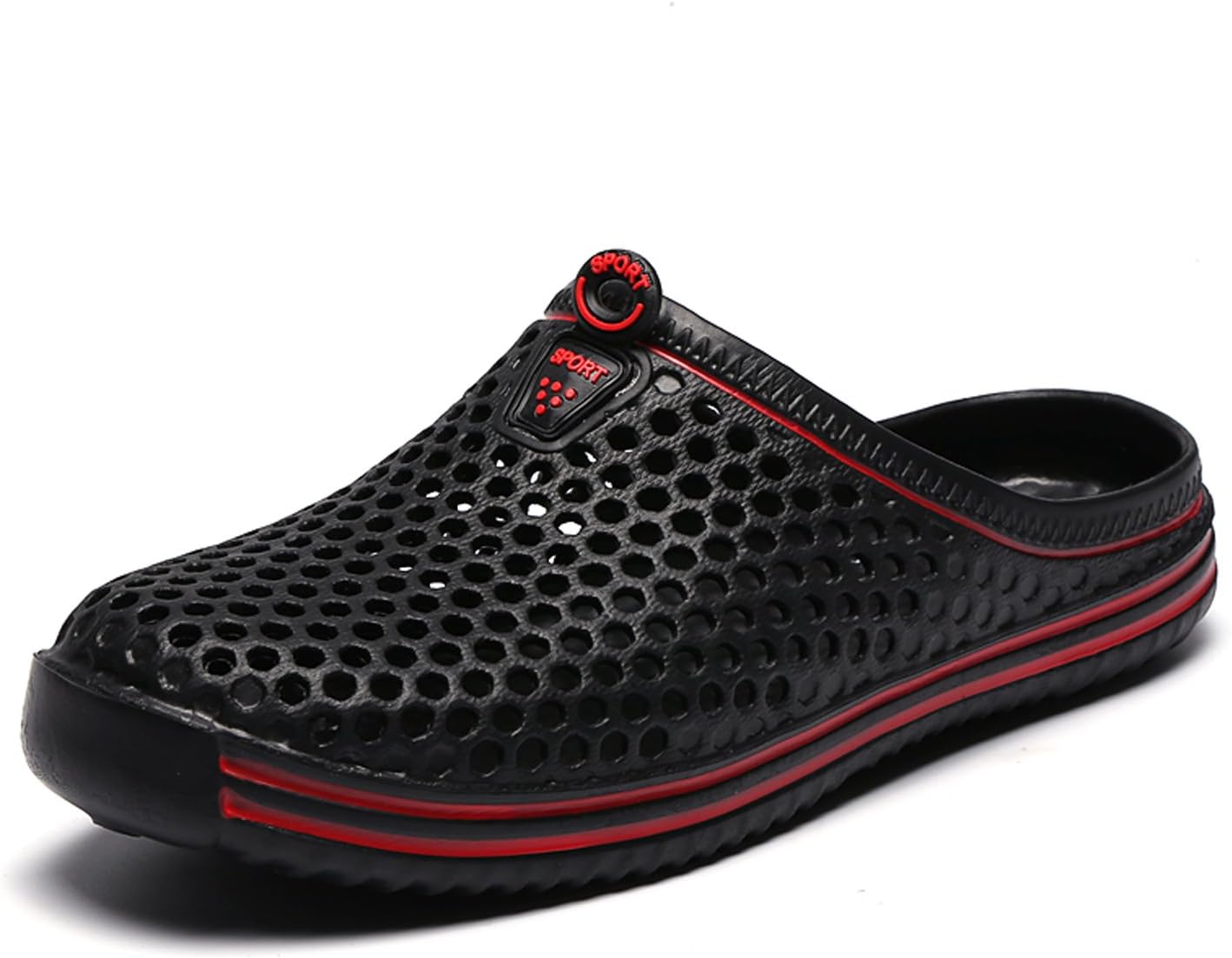 BODON Women Garden Clogs Summer Breathable Lightweight Walking Sandal Quick Drying Slippers Non-Slip